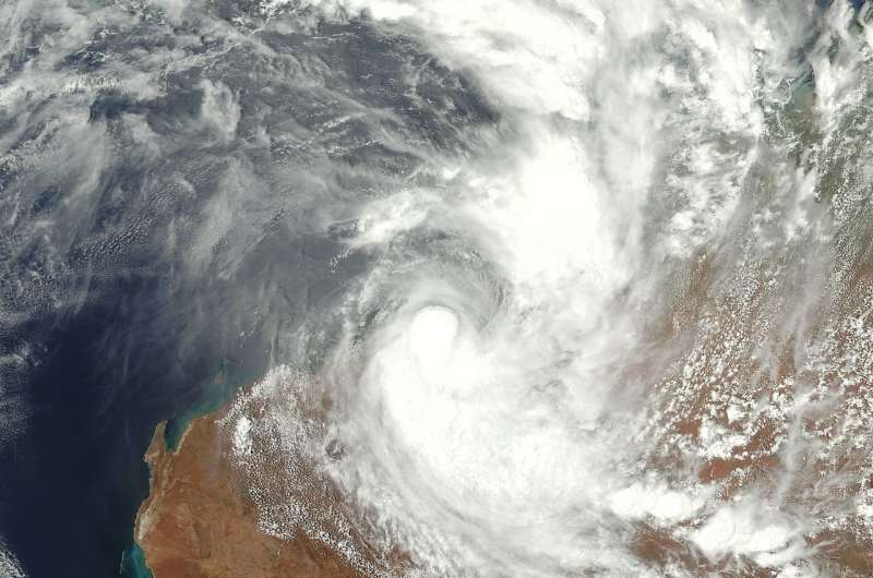 Tropical Cyclone Joyce makes landfall on Australia's Pilbara Coast