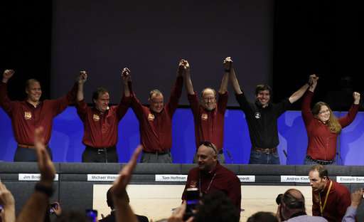 'Flawless': NASA craft lands on Mars after perilous journey