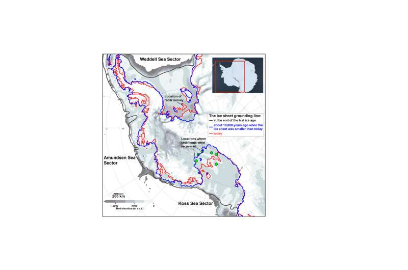 New study suggests surprising wrinkle in history of West Antarctic Ice Sheet