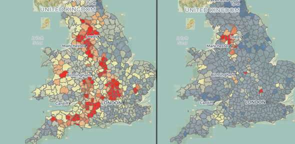 Online atlas explores north-south divide in childbirth and child mortality during Victorian era