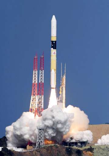 Rocket carrying 1st UAE-made satellite launched from Japan
