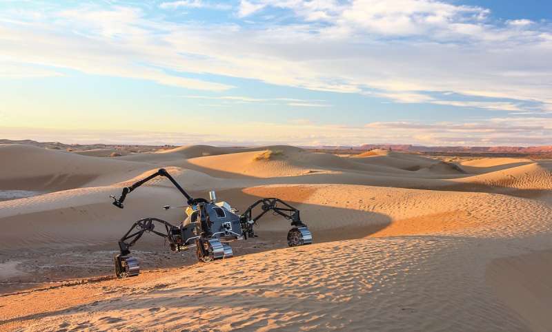 Self-driving rovers tested in Mars-like Morocco
