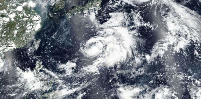 Tropical Storm Jongdari gearing up to become a Typhoon