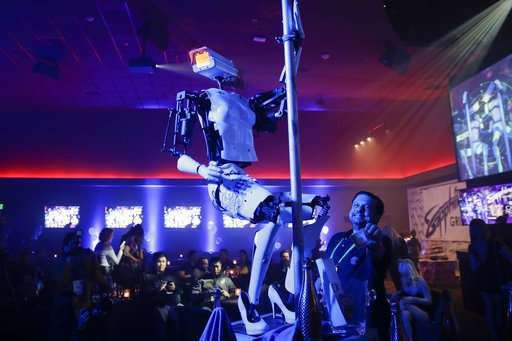 What robot strippers say about sexism, tech and the future
