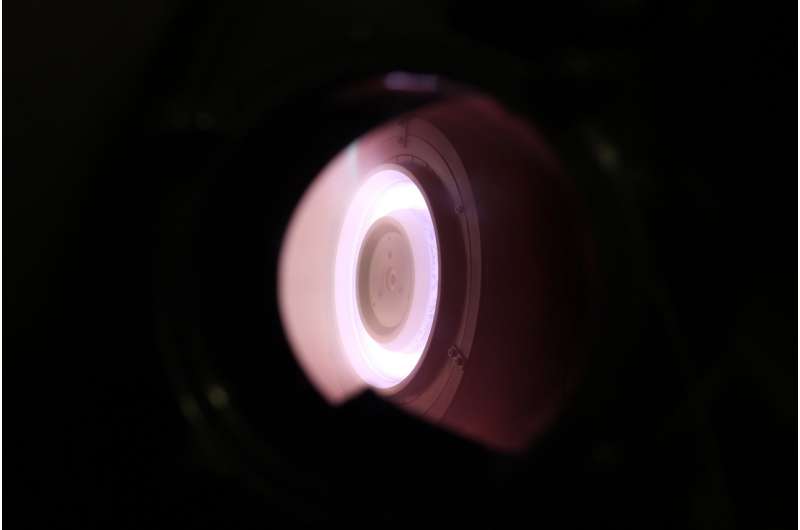 World-first firing of air-breathing electric thruster