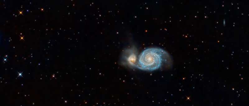 Astronomers find vast ionized hydrogen cloud in ‘Whirlpool Galaxy’ using ultra-sensitive Arizona telescope