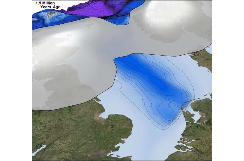 New research reveals British Isles buried under ice sheets 2.5 million years ago