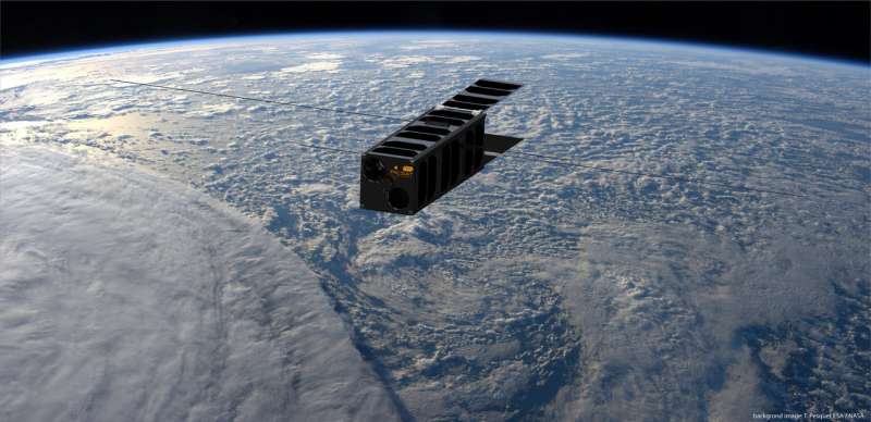 Champagne box-sized satellite to probe distant planet
