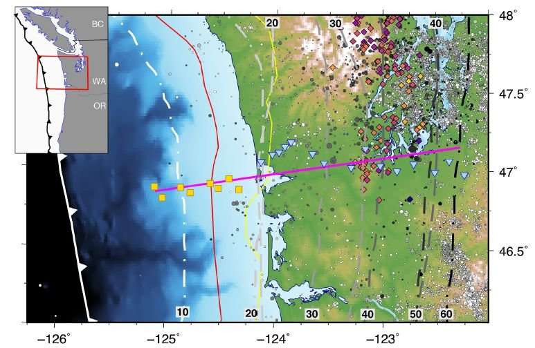 New study sheds some light on the low-viscosity layer in the Cascadia subduction zone
