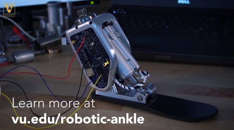 'Smart' prosthetic ankle takes fear out of rough terrain, stairs
