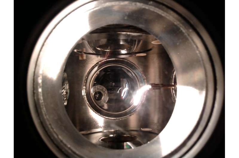 Probing nobelium with laser light