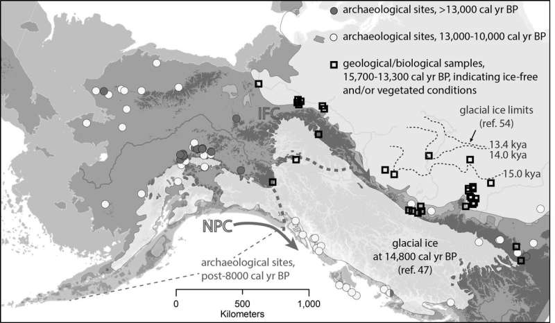 Review of current evidence suggests both interior and coastal routes viable path for first migrations into North America