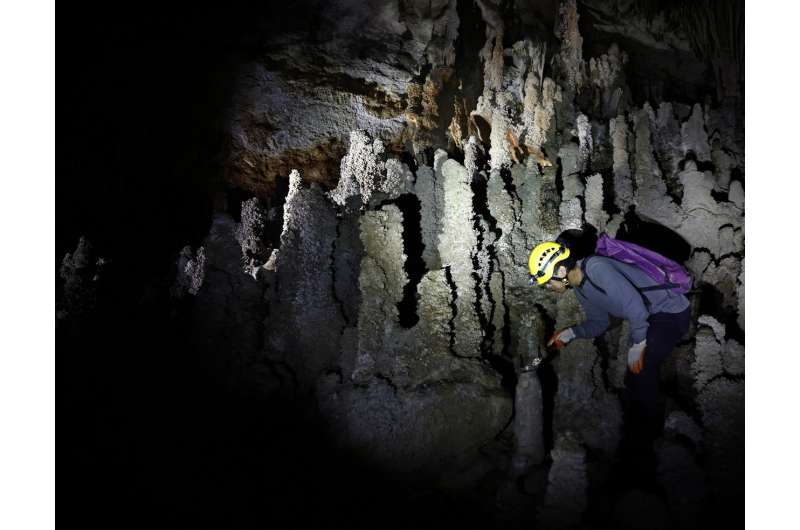 Stalagmite study offers clues about Earth's past magnetic polarity shifts