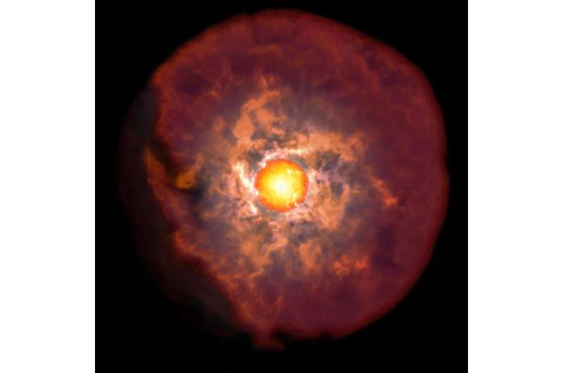 Veiled supernovae provide clue to stellar evolution