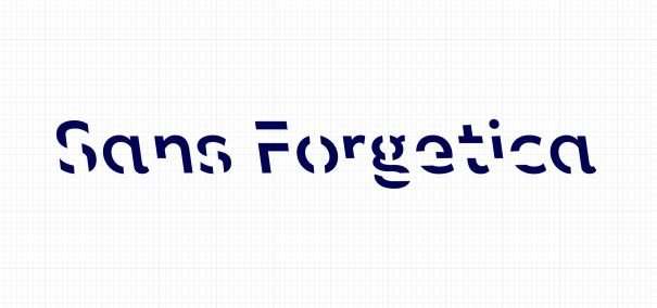 A font that helps you remember what you read – Sans Forgetica