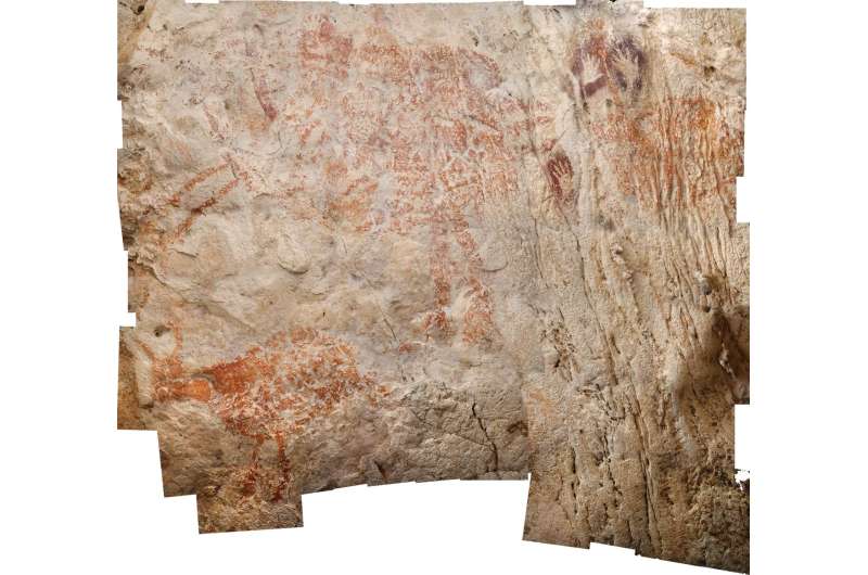 Oldest known animal drawing found in remote Indonesian cave