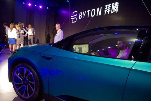 China auto show highlights industry's electric ambitions
