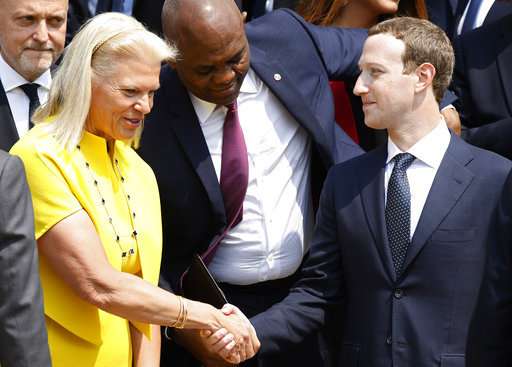 France's Macron takes on Facebook's Zuckerberg in tech push