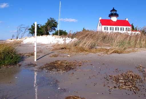 Rising sea levels threatening historic lighthouses