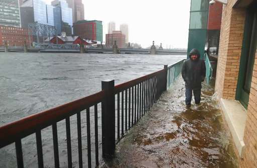 Rising seas, raising questions in low-lying Boston district