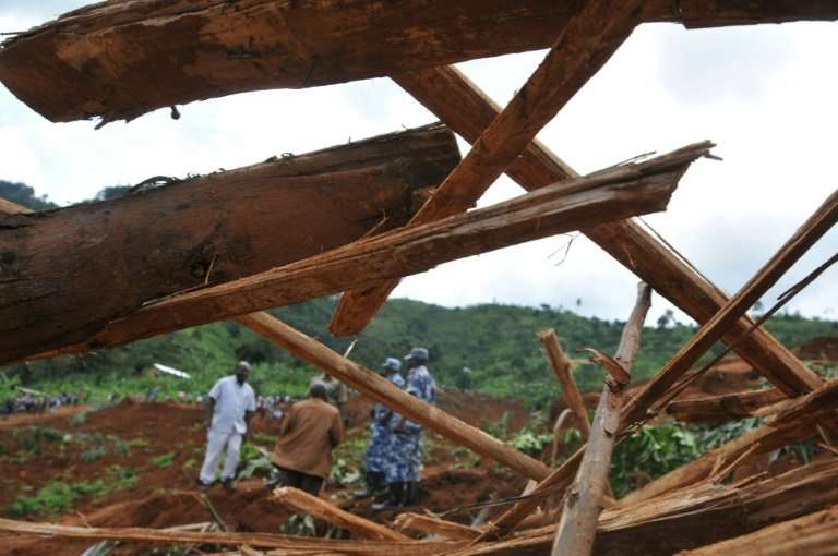 A 2012 landslide in the foothills of Mount Elgon caused by torrential rains killed at least 18 people
