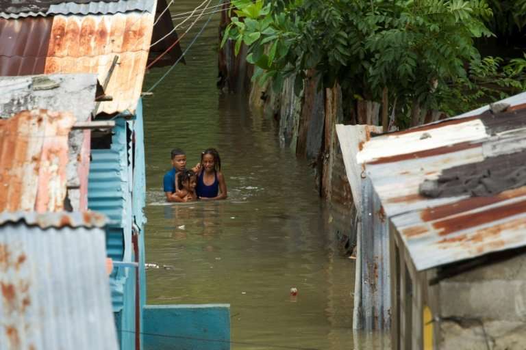 A Category Four hurricane which slammed into the Dominican Republic and Haiti in 2016 triggered major floods