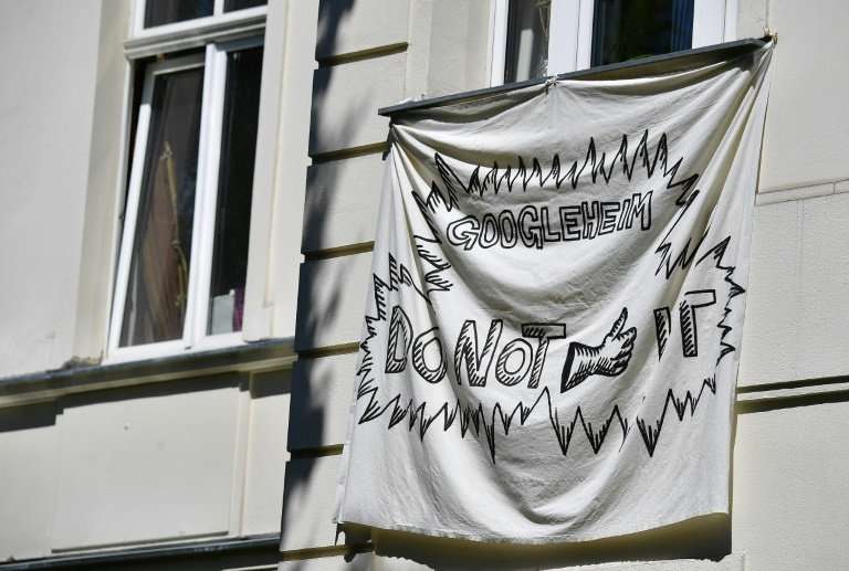 Activists in Kreuzberg are pulling no punches in their battle against Google