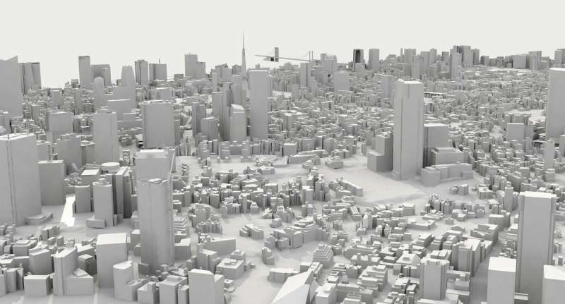 A genetic algorithm predicts the vertical growth of cities