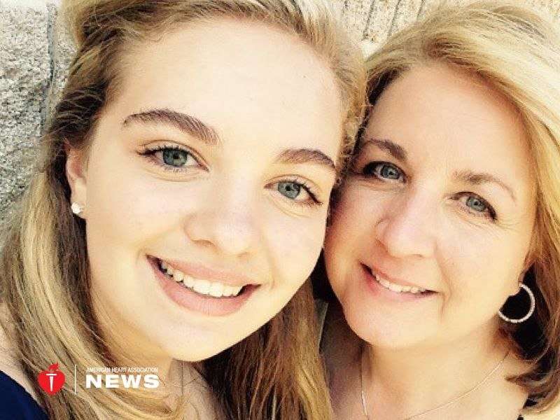 AHA: A daughter's school lesson helped save a mom's life