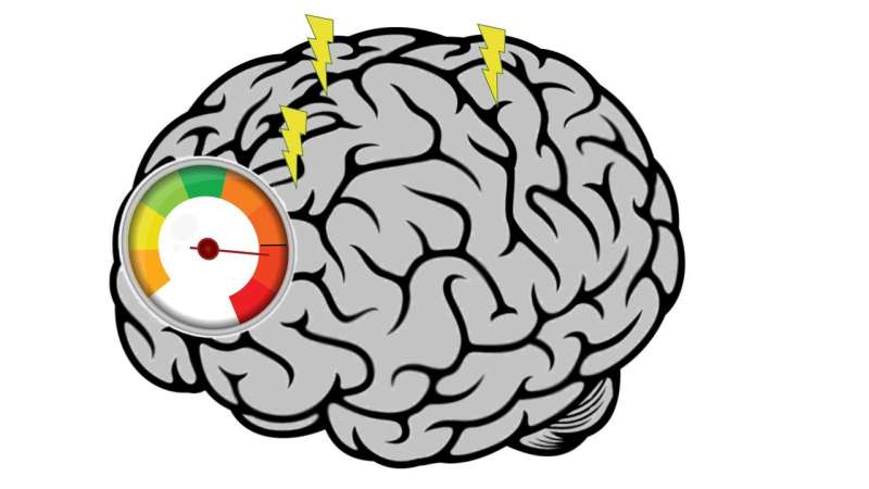 A heavy working memory load may sink brainwave 'synch'