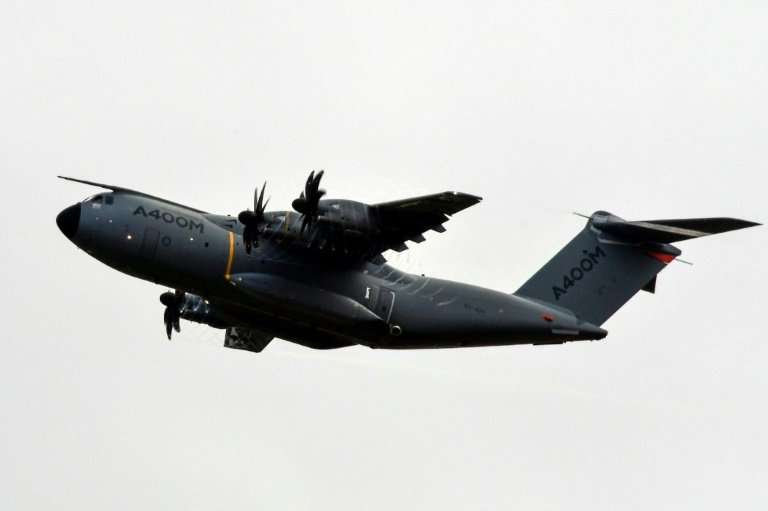 Airbus took a new 1.3-billion-euro charge against its A400M four-engine turboprop military transport aircraft
