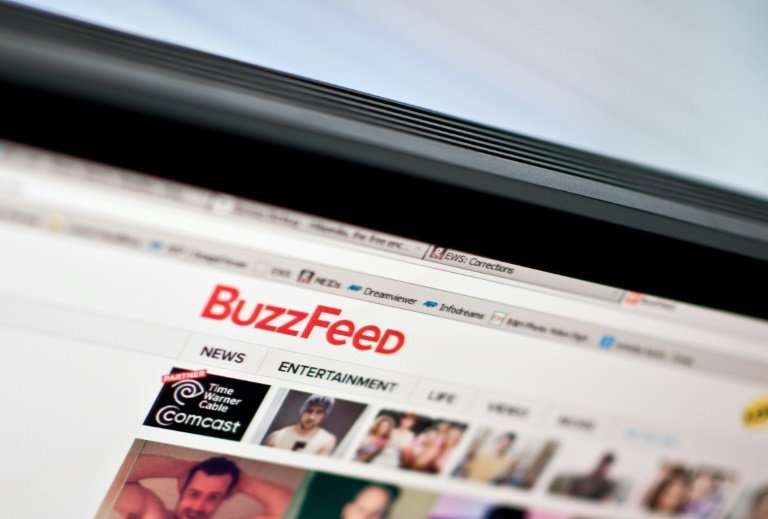 All 14 staff at BuzzFeed France, which like its US equivalent publishes both viral content such as quizzes and traditional news 