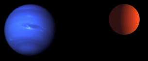A new neptune-size exoplanet