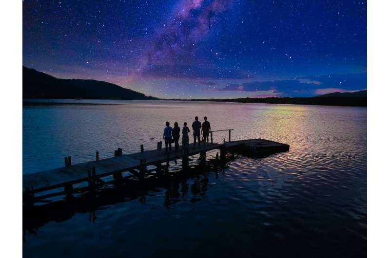 An expanding universe and distant stars—tips on how to experience cosmology from your backyard