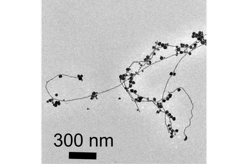 A novel way of creating gold nanoparticles in water