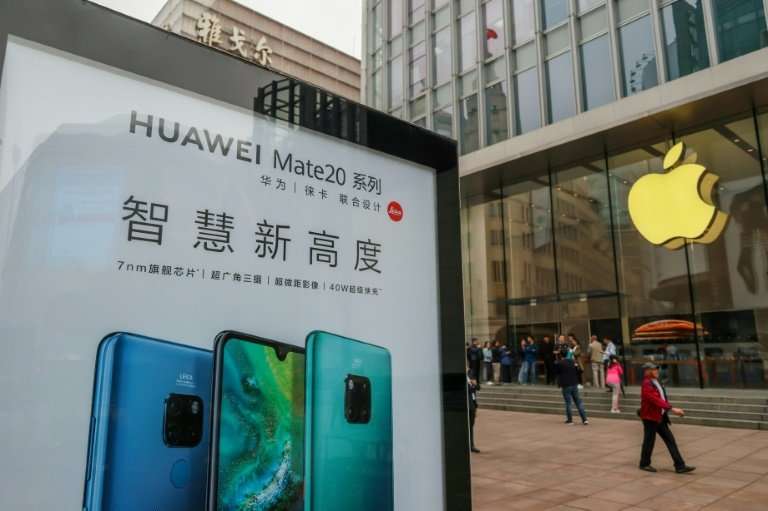 Any iPhone ban would give Chinese smartphone brands, such as Huawei, a big opportunity