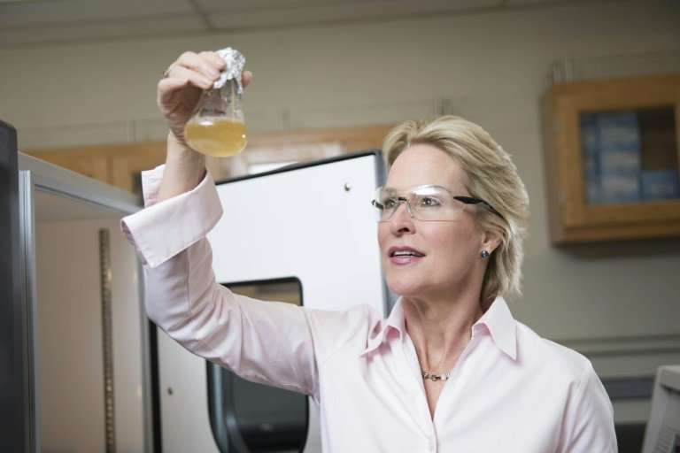 A photo courtesy of California Institute of Technology (Caltech) shows US scientist Frances Arnold, only the fifth woman to win 