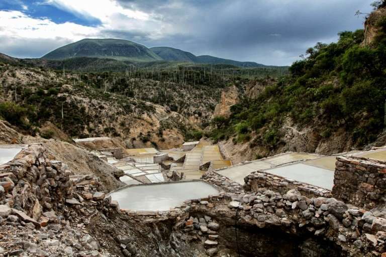A pre-Hispanic salt production site in the Tehuacan-Cuicatlan Valley in Zapotitlan Salinas, Puebla State, Mexico