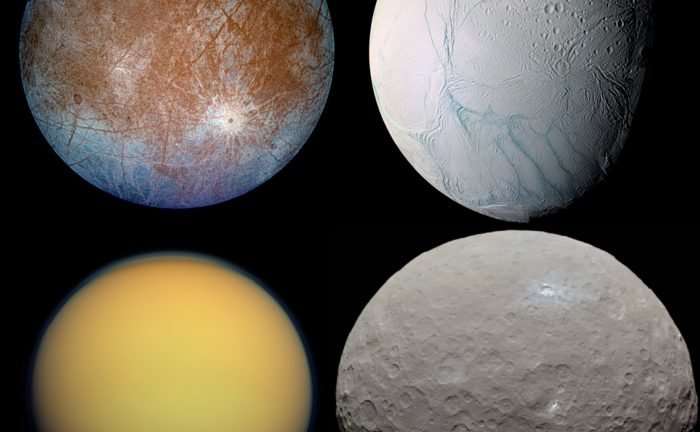 Are there enough chemicals on icy worlds to support life?