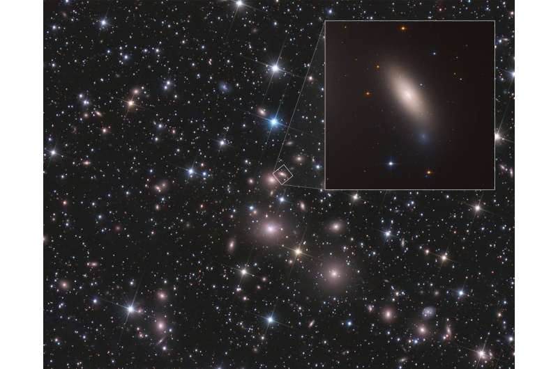 Arrested development: Hubble finds relic galaxy close to home