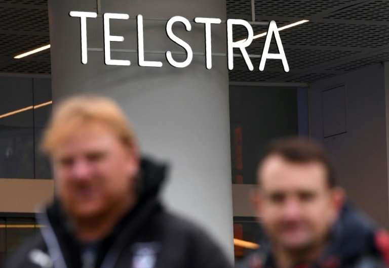 Australia's dominant telecommunications company Telstra Thursday warned of &quot;enormous challenges&quot; ahead as it posted an