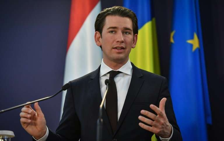 Austrian leader Kurz said his finance minister was  working out the details of the new tax and will unveil the basic framework i