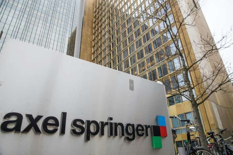 Axel Springer owns Germany's top-selling Bild newspaper