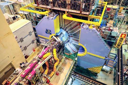 Belle II measures first particle collisions