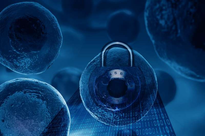 Better security achieved with randomly generating biological encryption keys