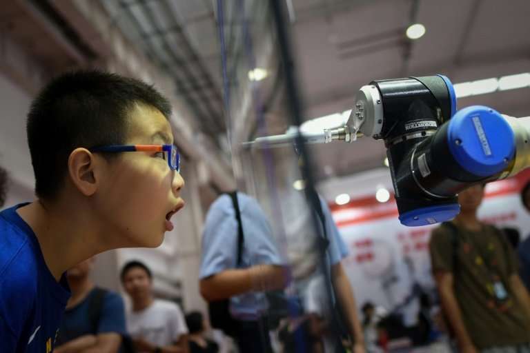 By 2020, China is aiming for half of the industrial robots sold in the country to be made by Chinese companies, up from 27 perce