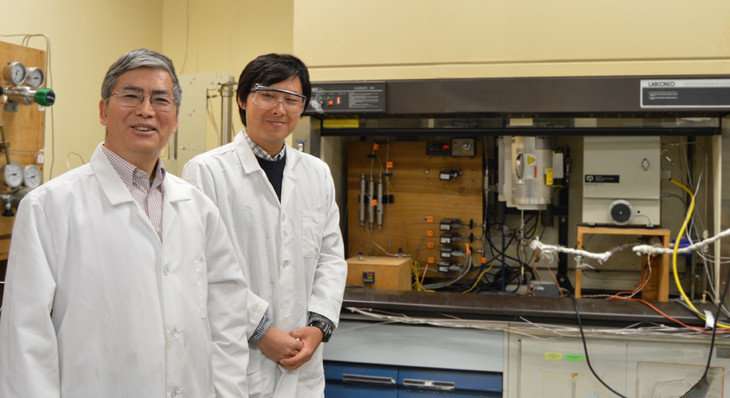Carbon dioxide-to-methanol process improved by catalyst