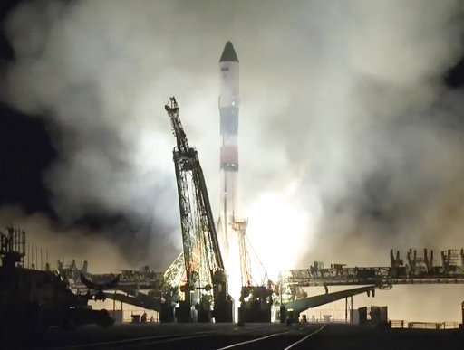Cargo ship launch clears way manned mission to space station