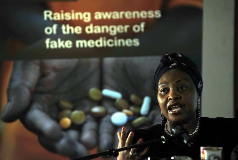 Celebrities have joined the fight against fake medications, including South African singer Yvonne Chaka