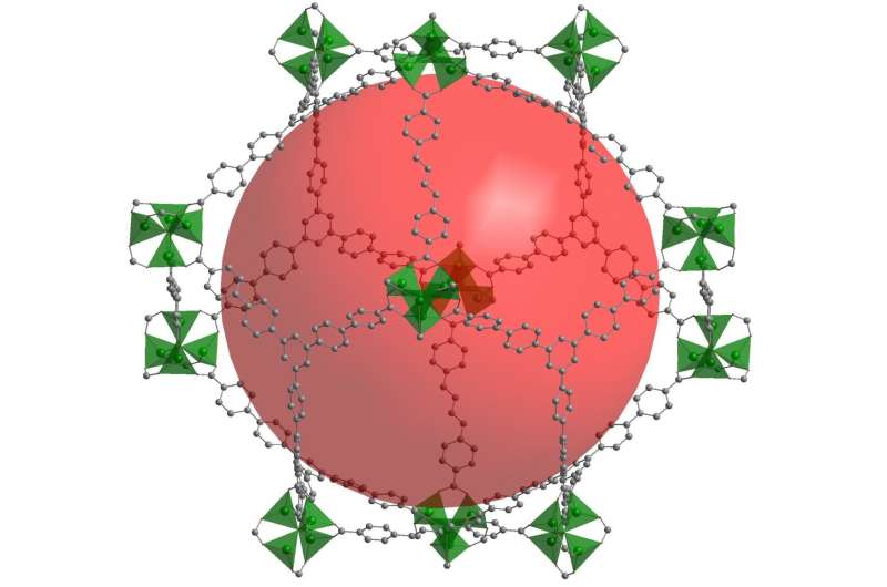 Chemists of TU Dresden develop highly porous material, more precious than diamonds